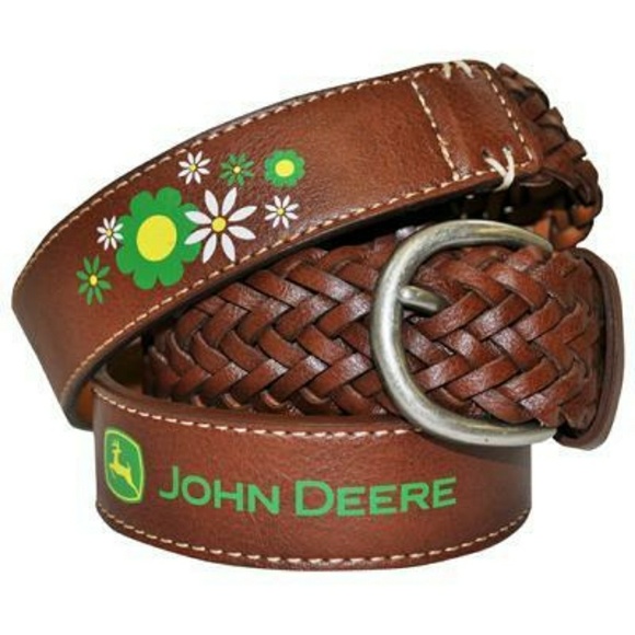 John Deere Other - Kid's John Deere Braided Floral Belt
